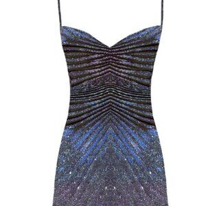 Georgia Hardinge Relic Dress Metallic, New, Size L